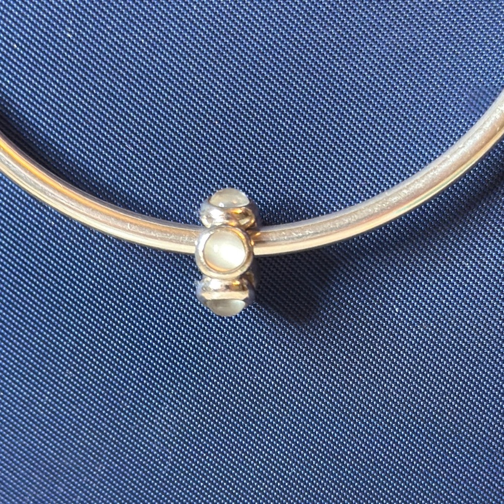 Clear white stone Pandora charm